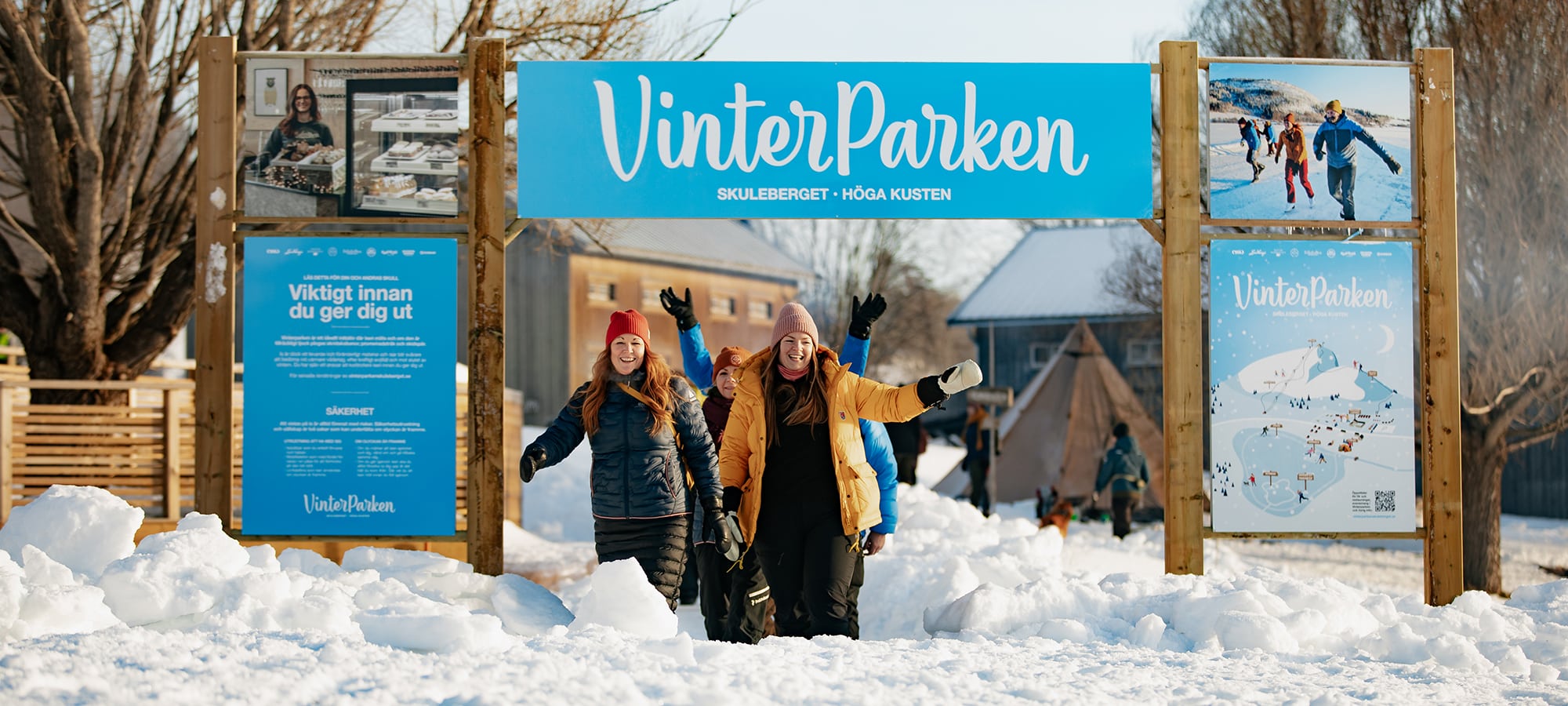 Vinterparken Skuleberget Höga Kusten