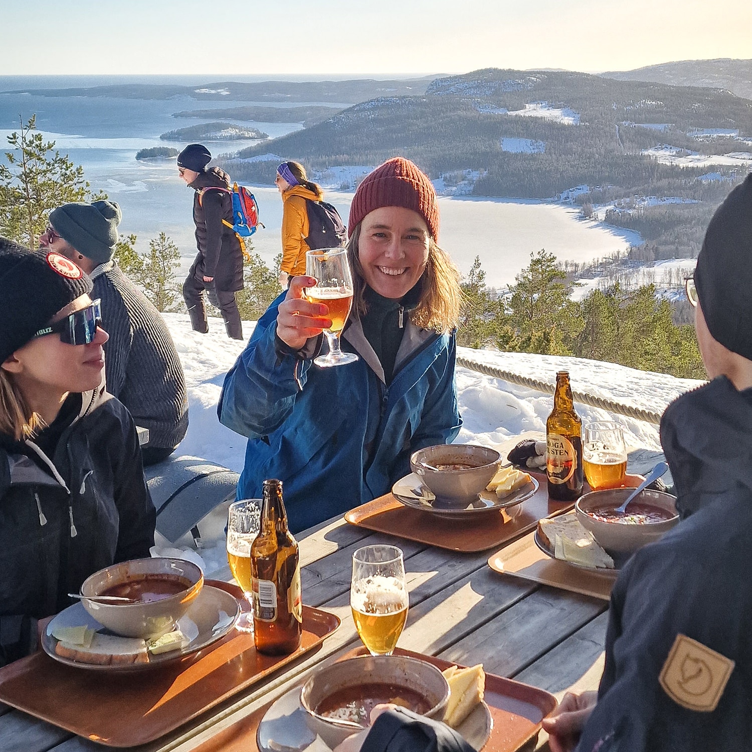toppstuga skuleberget vinter höga kusten 1